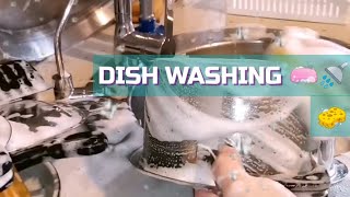 DISH WASHING ASMR 🧼💦🧽