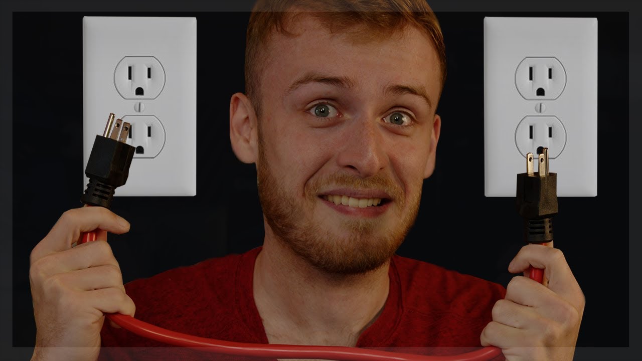 I Plugged In A Dangerous Male To Male Power Cord #shorts - YouTube