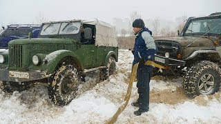 УАЗ на БТРовских сломали ДВА моста НЕПРОСТАЯ ЭВАКУАЦИЯ часть-1 off road 4×4