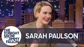 Sarah Paulson Freaked Out When Cher Touched Her at the Met Gala