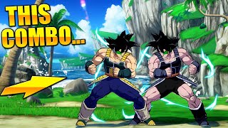 NOW Bardock Can do this COOL Side Switch - DBFZ
