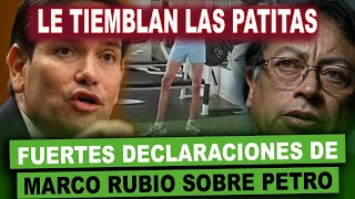 GUSTAVO PETRO SE ENFRENTA A MARCO RUBIO: ¡LA VERDADERA HISTORIA DEL LÍO CON EE. UU.!