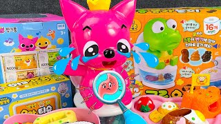 Satisfying with Unboxing Pinkfong \u0026 Crong Eating and Potty Training 💩🚽 Popping Toy ASMR