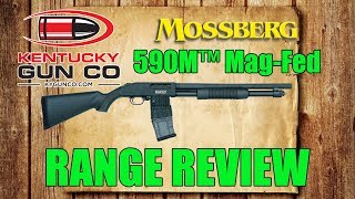 Mossberg 590M™ Mag-Fed Shotgun Review and Range Shoot