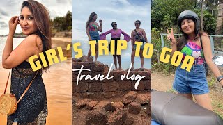 Girls trip to Goa - Part 1 | Budget Trip | Monsoon | Travel Vlog | Aishuverse