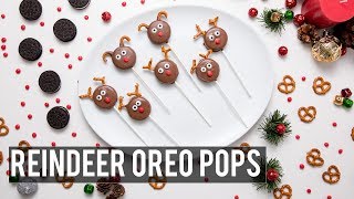 Reindeer Oreo Pops