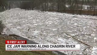 Willoughby Hills Firefighters warn of flooding risks due to ice jams