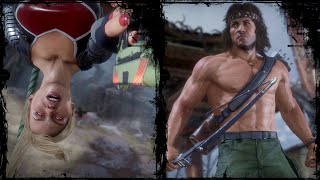 Cassie Cage v Rambo - Dialogues - Mortal Kombat 11 Ultimate