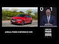 výroční tisková konference Škoda auto 2019