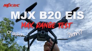 MJX BUGS20 B20 EIS - MAX RANGE TEST, HOW FAR CAN IT GO?