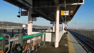 【常磐線】山下駅（新駅舎）上り列車接近放送