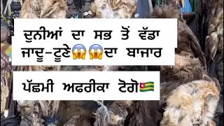 ਦੁਨੀਆ ਦਾ ਸਭ ਤੋਂ ਵੱਡਾ ਸਭ ਤੋਂ ਵੱਡਾ ਜਾਦੂ ਟੂਣੇ ਦਾ ਬਜਾਰ🤯🤯 ਪੱਛਮੀ ਅਫਰੀਕਾ ਦੇ ਦੇਸ਼ ਟੋਗੋ ਵਿੱਚ