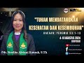 KHOTBAH (4 - 10 AGUSTUS 2024) Bacaan Alkitab YEREMIA 33 : 1 - 13