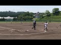 2017.06.03_熊本宇城ボーイズ公式戦_in大分_橋本尚樹くんピッチング_田原坂ボーイズさんと♪