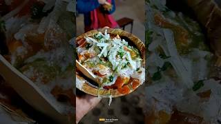 karela chat😋|UP ki special kurkuri chaat #streetfood #foodie #chaat #foodlover #viral #short #india