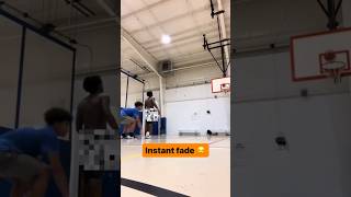 No reaction is crazy 💀 (via rn4lcorp/TT) #shorts #basketball #funny #fail #highlights