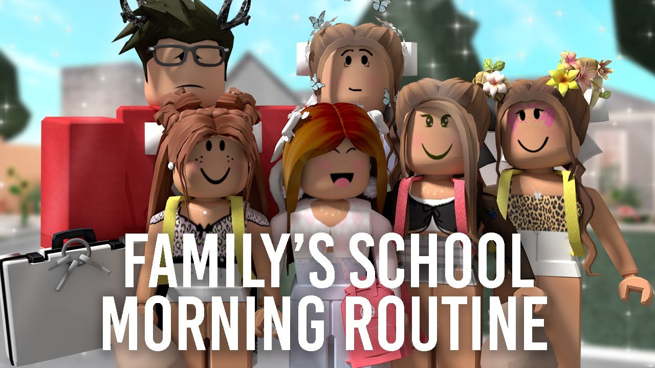 Roblox Bloxburg School Morning Routine Youtube