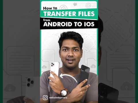 How to Transfer Files from Android to IOS #FileTransfer #iOSFileTransfer #AndroidtoiOS