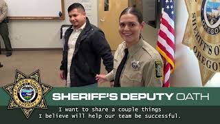 Sheriff Welcomes New Corrections Deputies and Promotes Lieutenant