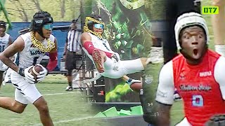 THE WILDEST 7ON7 GAME I'VE EVER SEEN!!! HE WORE CHAINS & GOT DISRESPECTFUL (TRILLION BOYS VS RAW)