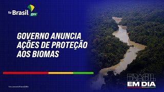 GOVERNO ANUNCIA AÇÕES DE PROTEÇÃO AOS BIOMAS