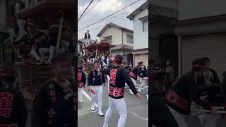 令和6年6月2日　和泉市松尾連合だんじり祭　内田町　入魂式