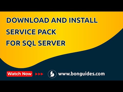 How to Download and Install a Service Pack for SQL Server