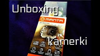 Unboxing kamerki sportowej Manta mm336 Pro Wi-Fi