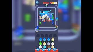 Color Blast Block Shooter level 286 gameplay walkthrough solution