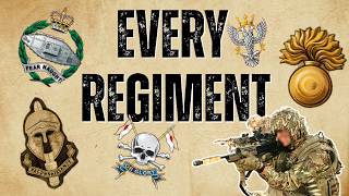 Every British Army Regiment Explained (in 26 mins)