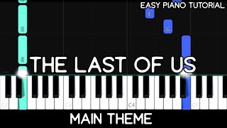 The Last of Us Main Theme (Easy Piano Tutorial)