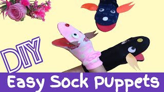 How to make Sock Puppet | How to make Puppets | Puppet making for kids | Best out of west |