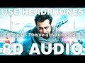 Tiger 3 Theme: Instrumental (8D Audio) || Tanuj Tiku || Salman Khan, Katrina Kaif, Emraan Hashmi