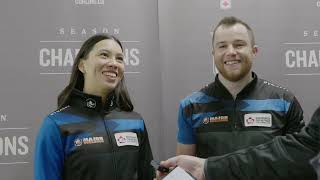 Media Scrum - Draw 3 - 2025 Mixed Doubles Curling Trials