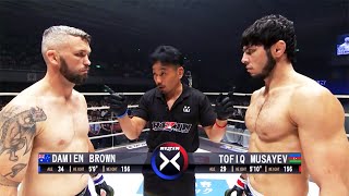 Damien Brown (Australia) vs Tofiq Musayev (Azerbaijan) | KNOCKOUT, MMA Fight HD