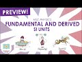 Fundamental and Derived SI Units Used in HSC Physics