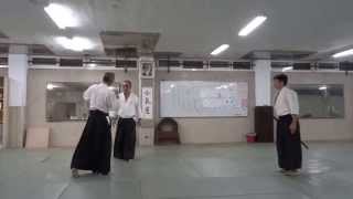 AIKIDO日本合氣道齊藤 師範蒞臨TAIWAN大同雙連道館指導示範技法