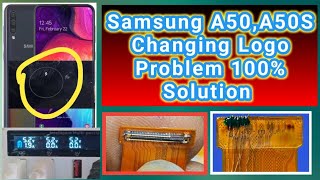 Samsung A50 Changing Logo Pata Damage Problem 100% Solution Samsung All Model Solve #sonumobile