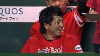 【プロ野球パ】滞空時間の長～い一発！松田の17号2ランHRで逆転 2014/09/13 H-M