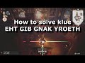 MK1 Invasions - How to solve klue EHT GIB GNAK YROETH in Shang Tsung's Laboratory mesa