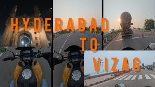 HYDERABAD TO VIZAG| BIKE RIDE TO VIZAG| THE CITY OF DESTINY