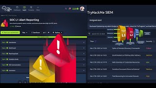 SOC L1 Alert Reporting | TryHackMe | SOC Simulator | SAL1 | COACH