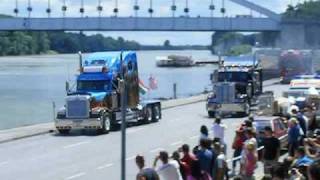 XIX. Nemzetkozi Kamionos Talalkozo 2009 Jul 17-19 Szeged, truck drag competition