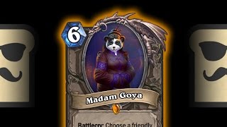 [Hearthstone] Legendary Card Reveal: Madam Goya | Mean Streets of Gadgetzan