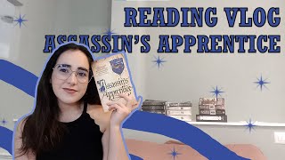 reading 'assassin's apprentice' (farseer 1) | reading vlog