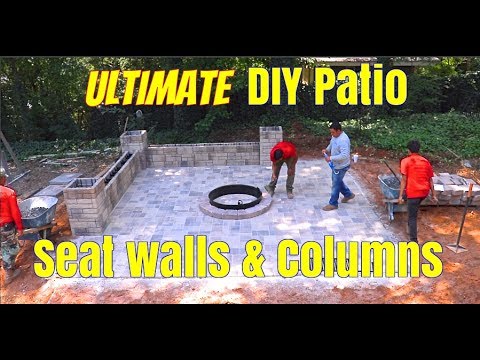 How to Build Seat walls & Columns for Landscaping, Ultimate DIY Guide for Backyard landscaping ideas How to Build Seat walls & Columns for Landscaping, Ultimate DIY Guide for Backyard landscaping ideas