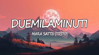 Duemilaminuti - Mara Sattei| Mix Fedez, Rocco Hunt