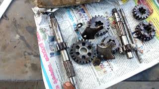 How to remove Jawa or yezdi gear box (for spares 9491220222)