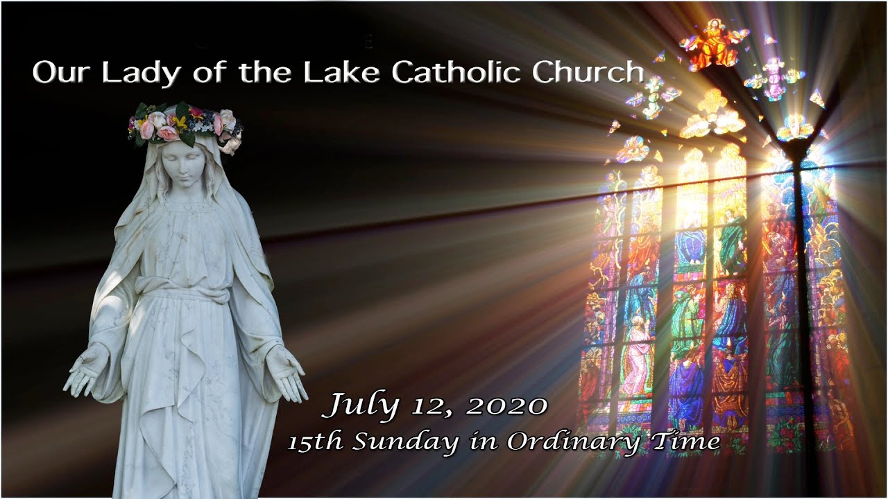 Our Lady Of The Lake Catholic Church Pell City - Mass, 7.12.2020 - YouTube