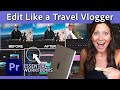 Best Video Editing Style for Travel Vlogs | Premiere Pro Tutorial with Kara and Nate | Adobe Video